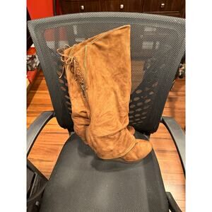 Not rated Suede knee high boots